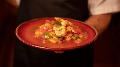 Two in-house chefs serve a fusion of Levantine and Thai cuisine