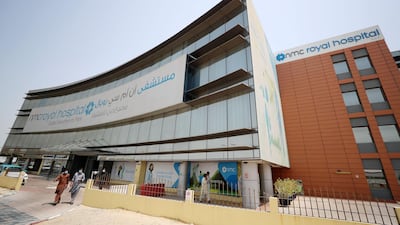 Much of the hospital's work is testing prospective travellers looking to go on holiday this summer. Chris Whiteoak / The National