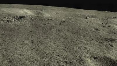 They were taken by China’s Yutu 2, a robotic lunar rover that landed on the Moon in early 2019. The structure certainly had a strange shape and baffled many social media users. Photo: CNSA