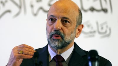 Jordan's Prime Minister Omar Al Razzaz. Reuters