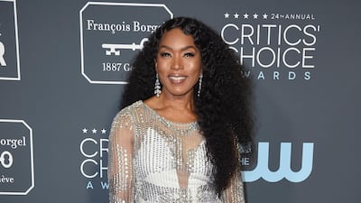 Angela Bassett in Michael Kors. AP