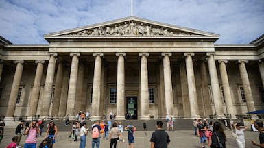 The British Museum is one of 15 to receive government funding to ensure free access to its permanent collections. Getty.