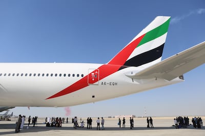 Many people use UAE airlines like Emirates to travel from Asia to Europe or North America. Getty