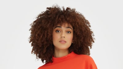 Every Body crop top, Dh199, and Every Body joggers, Dh399, Glossy Lounge. Photo: Glossy Lounge