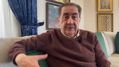 Former Deputy Prime Minister of Iraq Hoshyar Zebari during an interview. Lizzir Porter / The National