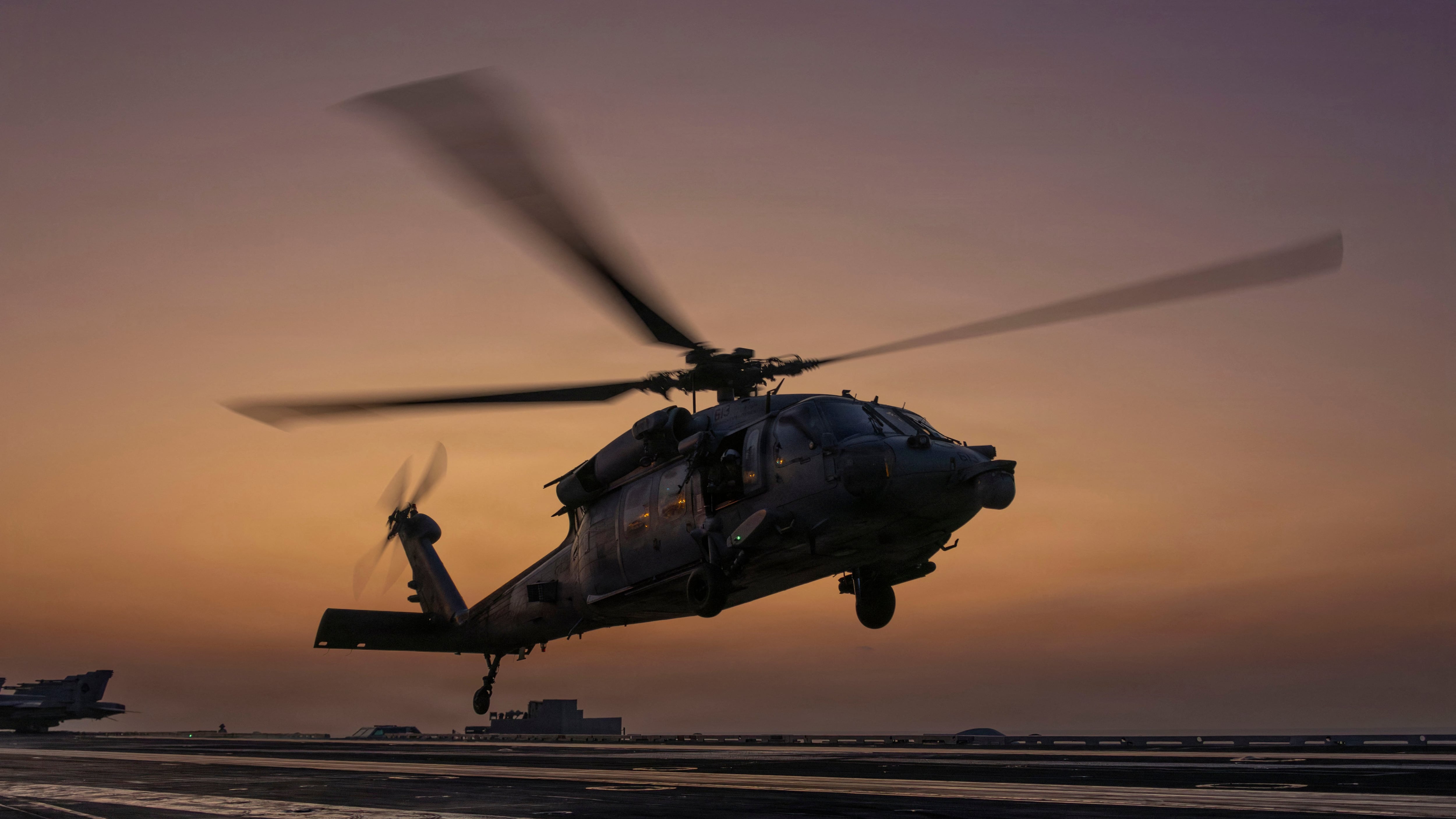 US Navy helicopter makes emergency landing in Arabian Sea; one crew member missing