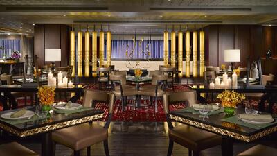 Benjarong restaurant at Dusit Thani Abu Dhabi. Courtesy Dusit Thani Abu Dhabi