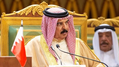 Bahrain's King Hamad received congratulations from other Gulf leaders. Reuters