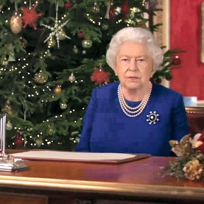 A digitally rendered Queen Elizabeth delivered an alternative Christmas Day message on British TV last year in a warning against fake news.