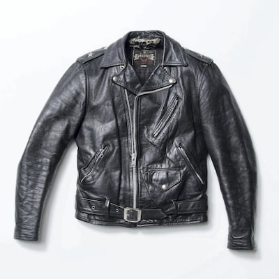 One-Star Perfecto Leather Motorcycle Jacket, late 1950’s. Courtesy of Schott NYC
