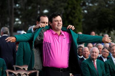 Reigning Masters champion Patrick Reed. Reuters
