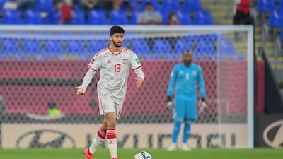 UAE's Mohammed Al Attas during the win over Syria.