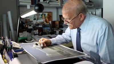 Egyptian architect Maher Megallaa. Chris Whiteoak / The National