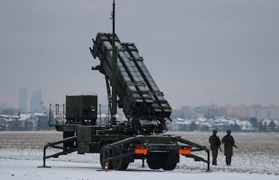 A Patriot missile battery at Warsaw Chopin Airport in Poland. Reuters