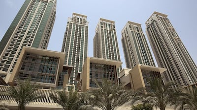 Average rental rates for apartments at Marina Square on Reem Island rose 8 per cent during 2013. At the end of the year the average rental rate for a studio was from Dh65,000-68,000, one-bed Dh75,000-95,000, two-bed Dh110,000-145,000, three-bed Dh160,000-180,000. Sammy Dallal / The National