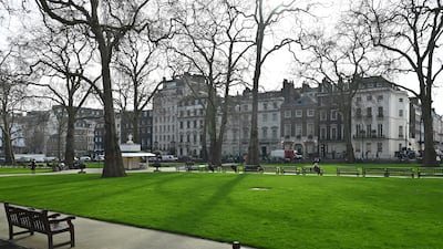 The Saudi man was stabbed in Berkeley Square, in central London. Getty Images
