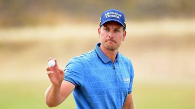 Henrik Stenson shot an opening round 5-under-par to hold a share of the US Open lead. Harry How / Getty / June 18, 2015