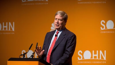 Stan Druckenmiller, who has a net worth of $4.7bn according to Forbes, made it big as a hedge fund manager for 30 years. Photo: Bloomberg