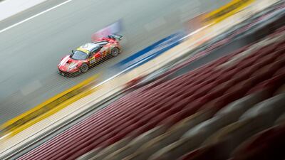 It could be you in this Ferrari 458 Challenge on a racing track. David Benson / RallySport Media