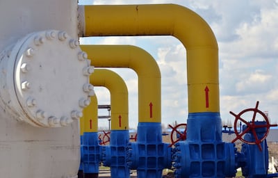 An arrangement for Russian gas to transit through Ukraine remained in place during wartime but expired on January 1. AFP