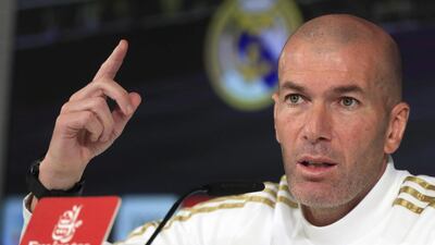 Zinedine Zidane did not look too much into the recent non-selection of Gareth Bale. EPA