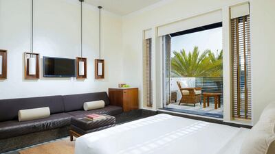 The newly renovated Serai Terrace Rooms at The Chedi Muscat.