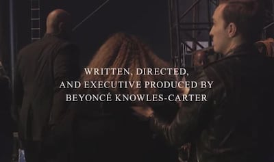 Beyoncé was writer, director and executive producer on Homecoming. Netflix