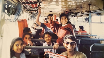 Class of 92 pupils on a school trip