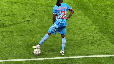 DR Congo's Aaron Wan-Bissaka, a player Andy Mitten knows well from his time at Manchester United.