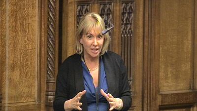 Foe - Nadine Dorries, Conservative MP: "The Prime Minister is in a bunker, she's starring in her own episode of Downfall, and we all know how that story ends." PA