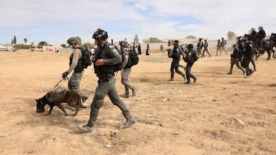 The conflict in southern Israel, a region that includes Bedouin villages unrecognised by the state, has divided the Israeli government. AFP