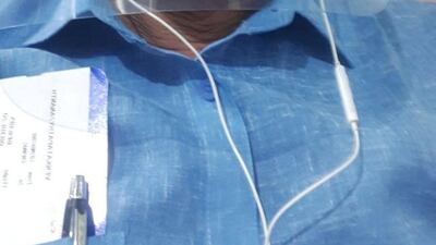 Ananth Ramakrishnan and his daughter Priyesha spent about 40 hours on air and road travel across four cities and two countries to get from India to Dubai via London. The rules on airlines differ with Indian carriers such as Air India and Indigo requiring passengers to wear face shields on some sectors. Courtesy: Ananth Ramakrishnan