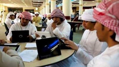 The students have been given 12 applications for subjects including maths and English.