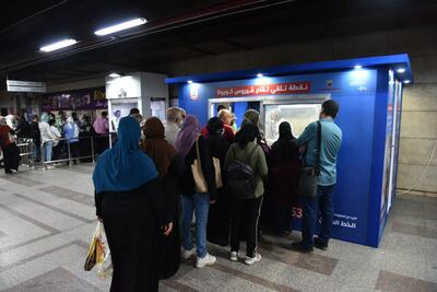 Egypt plans to open pop-up Covid-19 vaccination kiosks in metro stations, train stations and shopping malls without prior registration needed. Photo: Egyptian Ministry of Health and Population