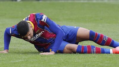 SUB: Ronald Araujo 6 (on for de Jong after 63'). More minutes for the 22 year old Uruguayan and he made two clearances as Huesca remained lively throughout. EPA