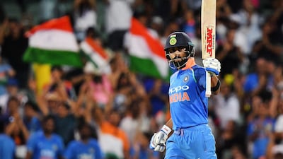 Virat Kohli (India) - ICC Men’s ODI Cricketer of the Decade. Getty