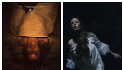 In her upcoming film 'If I Can't Have Love, I Want Power', Halsey wears the Moire dress by Saudi designer Noura Sulaiman