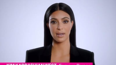T-Mobile has chosen, or should that be paid a huge amount, Kim Kardashian to appear in its advert. T-Mobile / AP Photo