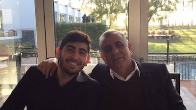 Ali Adeeb's father jumped in front of him and shielded his two sons as the gunman approached. Courtesy Ali Adeeb.