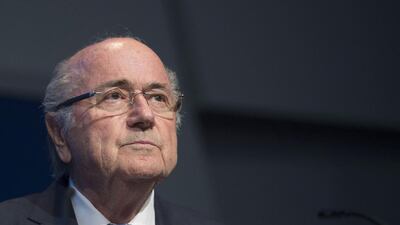 Fifa President Sepp Blatter. Valeriano Di Domenico / AFP photo