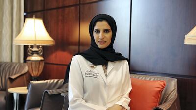 Dr Mai Al Jaber, medical director of Healthpoint, says the unified medical record database is a "dream come true". Pawan Singh / The National