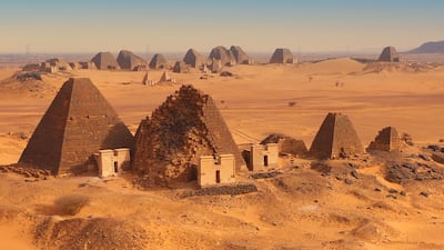 Sudan’s Pyramids of Meroe. Google