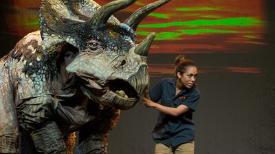 Dinosaur Zoo Live. Courtesy Abu Dhabi Tourism and Culture Authority