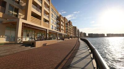 The Mina Al Arab Lagoon Walk in Ras Al Khaimah. RAK's population figures were questioned by Standard and Poor's. Pawan Singh / The National
