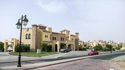 Mirdif villas: 3BR - Dh138,000 average rental rate, up 4.2% year-on-year. 4BR - Dh160,000 average rental rate, up 3.2% year-on-year. 5BR - Dh175,000 average rental rate, no change year-on-year. Reem Mohammed / The National