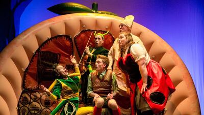 Roald Dahl’s James and the Giant Peach will be staged at Ductac on May 12 and 13. Courtesy Sell A Door Theatre Company