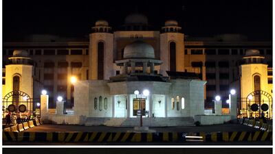 The Prime Minister Secretariat in Islamabad, Pakistan. EPA