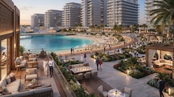 An artist's impression of Aldar Properties' Yas Point, which will be built over 600,000 square metres. Photo: Aldar Properties