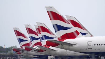 British Airways uses Heathrow Airport as its UK hub. PA