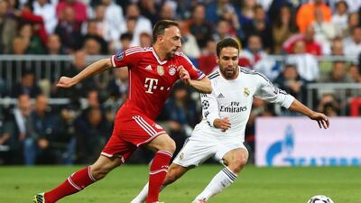 Bayern Munich midfielder Franck Ribery missed the 2014 World Cup with France due to injury. Martin Rose / Bongarts / Getty Images